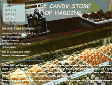 Tablet Screenshot of hardingcandy.com